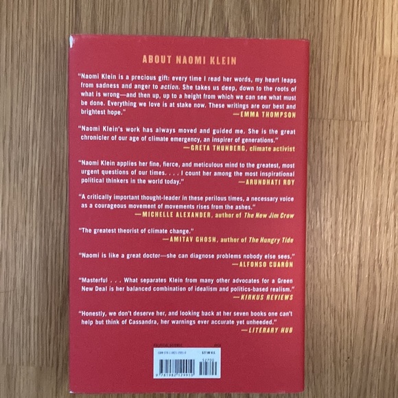 “ON The (Burning) Case for a GREEN NEW DEAL by Naomi Klein. - Picture 2 of 3